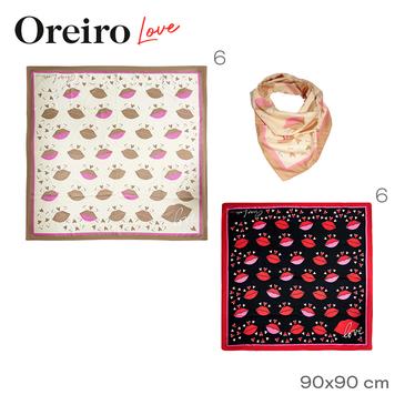 Pañuelo De Seda Las Oreiro