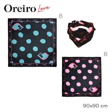 Pañuelo De Seda  Las Oreiro