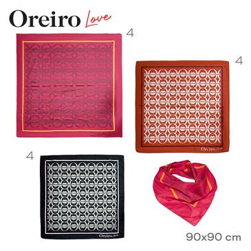 Pañuelo De Seda Las Oreiro