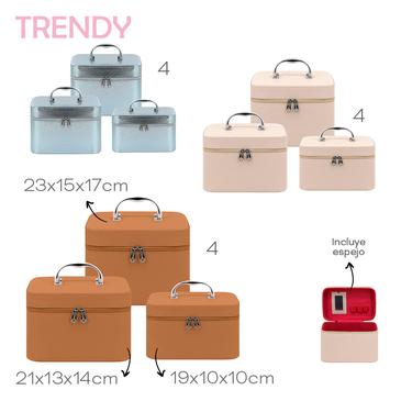 Organizador De Bijou Set x 3 Trendy
