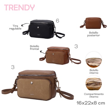 Venta por Mayor y Catalogo Morral Trendy