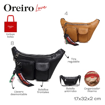 Riñonera Las Oreiro