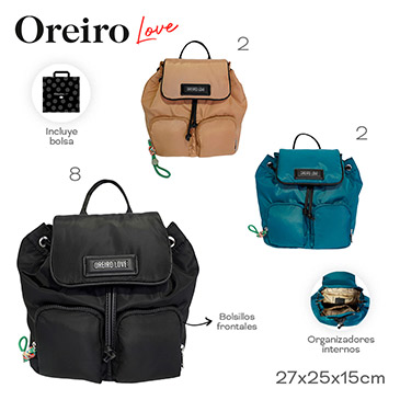 Venta por Mayor y Catalogo Mochila  Las Oreiro