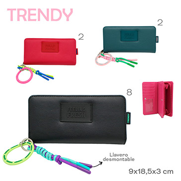 Venta por Mayor y Catalogo Billetera Trendy