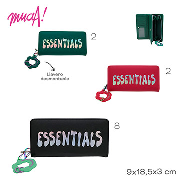 Billetera Con Llavero - Muaa