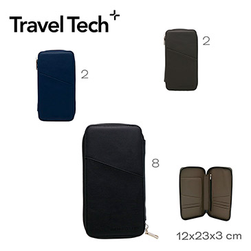 Porta Pasaporte Travel Tech