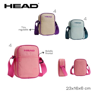 Venta por Mayor y Catalogo Morral Deportivo Head