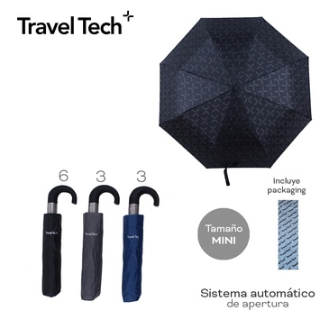 Paraguas Automatico Travel Tech