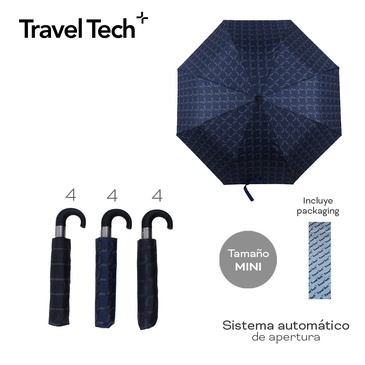 Paraguas Automatico Travel Tech
