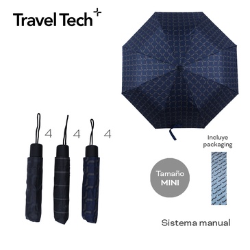 Paraguas Manual Travel Tech