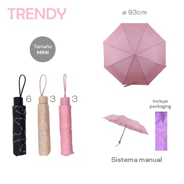 Paraguas Manual Trendy