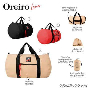 Bolso De Viaje  Las Oreiro