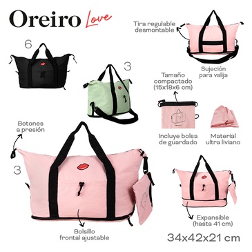 Bolso De Viaje  Las Oreiro