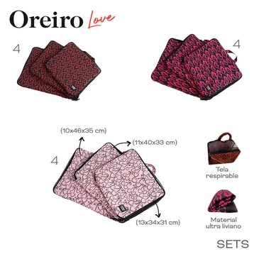 Organizador De Viaje Sets Las Oreiro