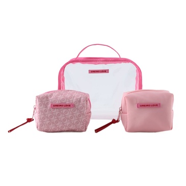 Portacosmetico Set x3 Unid. - Las Oreiro