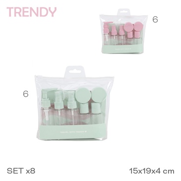 Venta por Mayor y Catalogo Set De Viaje  Trendy