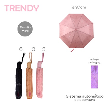 Paraguas Automatico Trendy