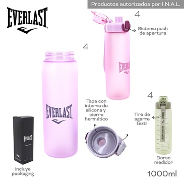 Botella 1000ML Everlast