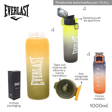 Botella 1000ML Everlast