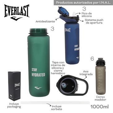 Botella 1000ML Everlast