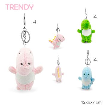Llavero De Peluche Trendy