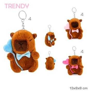 Llavero De Peluche  Capibara  Trendy