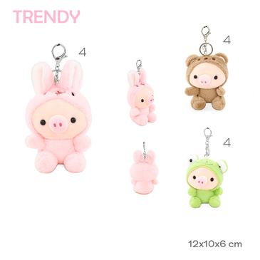 Llavero De Peluche Trendy
