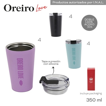 Vaso Termico 350ML Las Oreiro