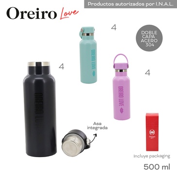Botella Termica 500ML Las Oreiro