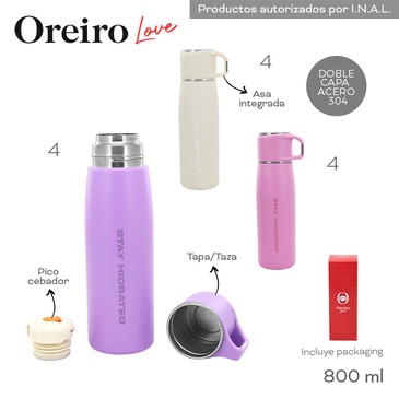 Termo 800ML Las Oreiro