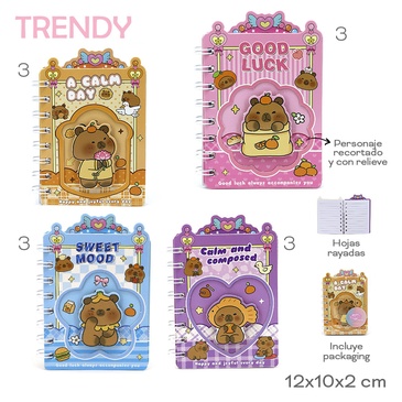 Venta por Mayor y Catalogo Cuaderno Trendy