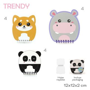 Venta por Mayor y Catalogo Anotador Trendy