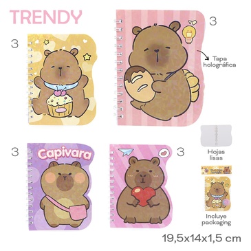 Venta por Mayor y Catalogo Cuaderno Trendy