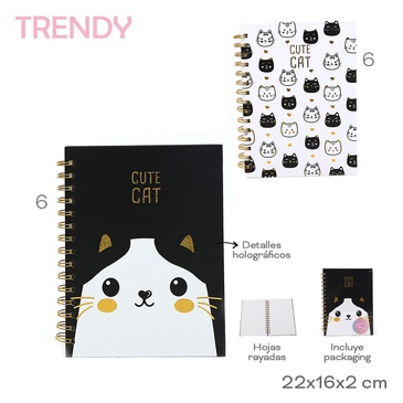 Cuaderno  Trendy
