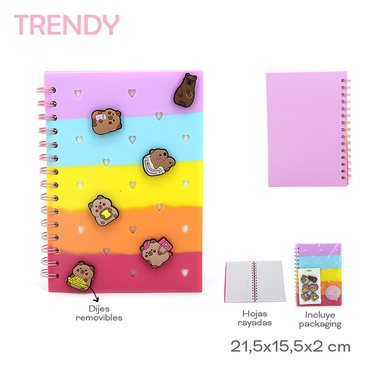 Venta por Mayor y Catalogo Cuadernos Trendy