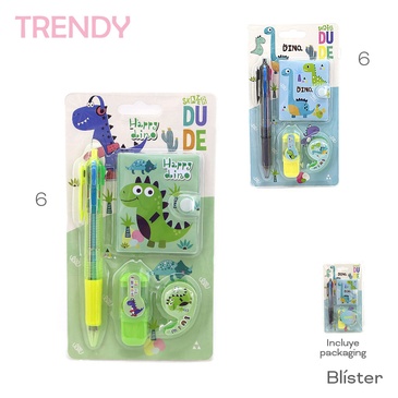 Venta por Mayor y Catalogo Set Stationary Trendy