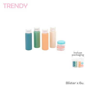 Porta Liq / Crema De Viaje  Trendy