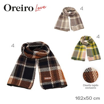 Venta por Mayor y Catalogo Bufandas Las Oreiro