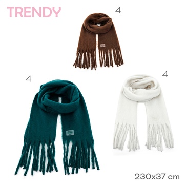 Venta por Mayor y Catalogo Bufandas  Trendy