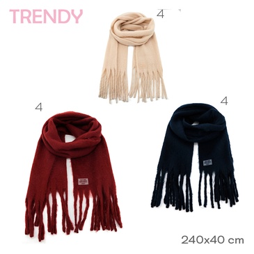 Venta por Mayor y Catalogo Bufandas Trendy