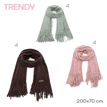 Venta por Mayor y Catalogo Bufandas Trendy