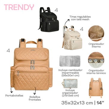 Mochila Maternal 14 
