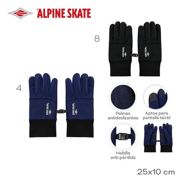 Venta por Mayor y Catalogo Guantes Alpine Skate