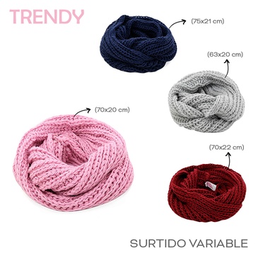 Venta por Mayor y Catalogo Cuellos Trendy