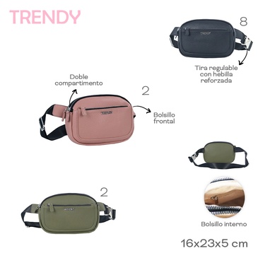 Riñonera Trendy