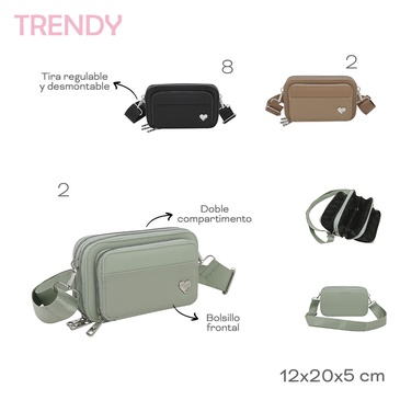 Billetera/ Morral Trendy