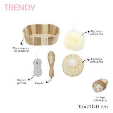 Set de Baño Trendy