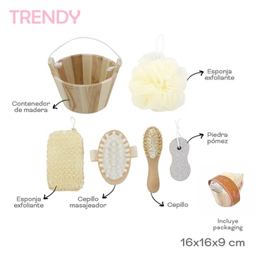 Venta por Mayor y Catalogo Set de Baño Trendy