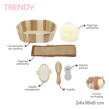 Venta por Mayor y Catalogo Set de Baño Trendy