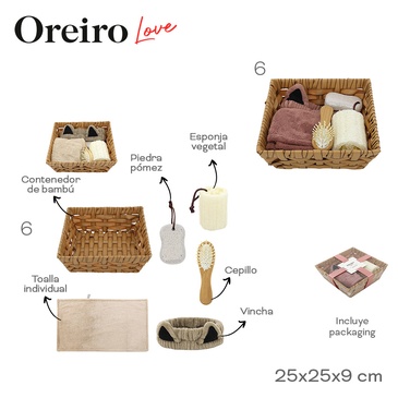 Set Baño Las Oreiro